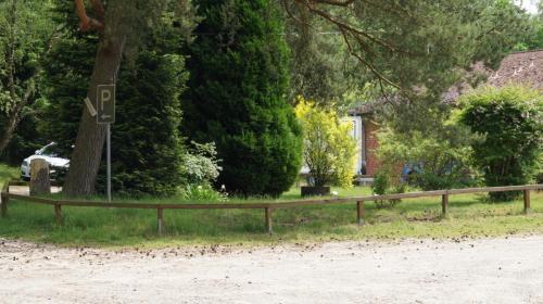 Jugendferienheim Sprötze,  Zufahrt zu den Parkplätzen